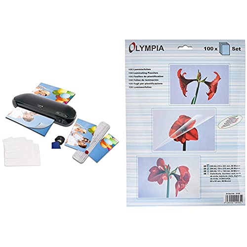 Plastifieuse de documents Olympia A 230 Plus Noir avec pochettes de plastification