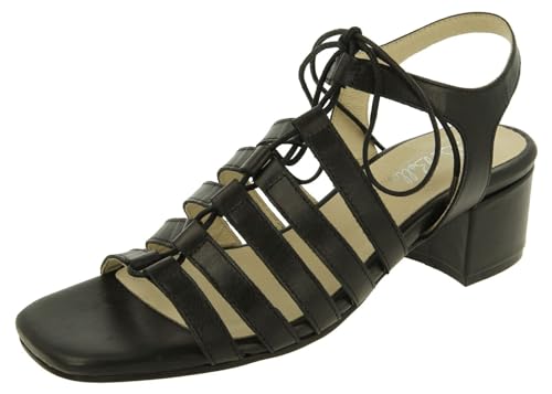 Sandales larges femme DB en finitions soignées pour un confort durable