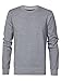 Produktbild Petrol Industries Herren Men Sweater Round Neck Polo-Pullover, Light Grey Melee, M