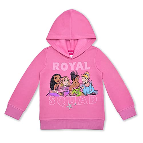 Disney Princess Girls Hoodie And Legging Pants Set For Toddler And Little Kids – Grey/Pink #TOP1
