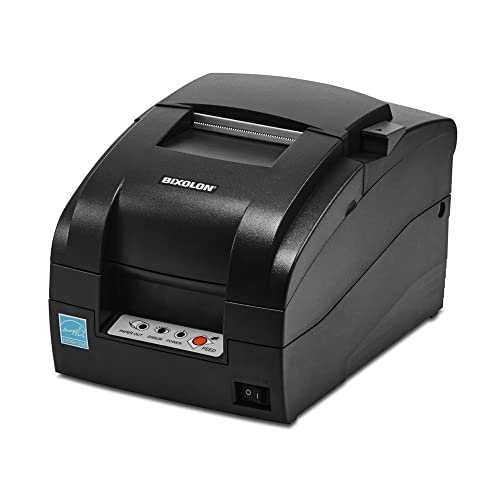 BIXOLON SRP-275IIICOESG Series Srp-275III Impact PRINTER, Serial Interface, USB, Ethernet, Auto Cutter, black