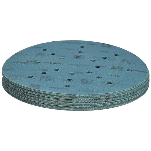 Mirka Galaxy Schleifpapier 225mm Klett Korn 180 / für Langhalsschleifer / 25 Stk Schleifscheiben