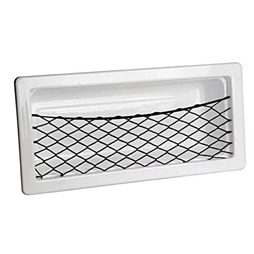 Poche latérale ABS Osculati pour cockpit rangement filet blanc de console