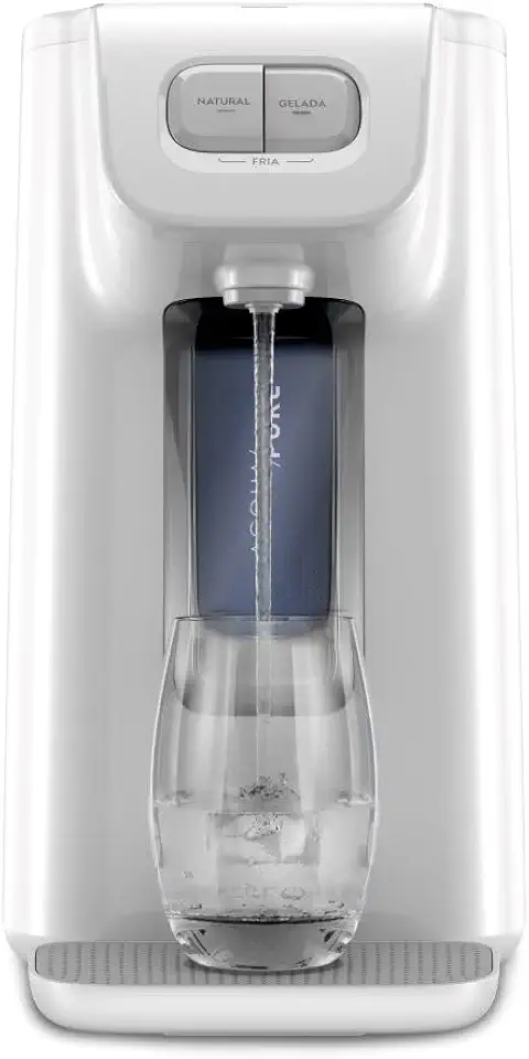 Electrolux Purificador de Água Gelada Fria e Natural Motor Compressor reservatorio de 1,7L total Alerta troca de Filtro refil 6 meses ou 3000l Branco PC01B 127V