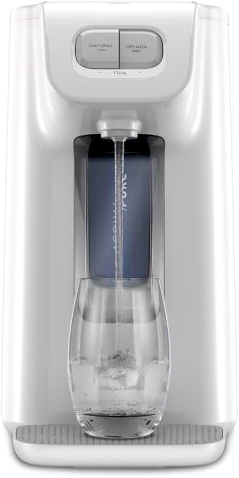 Electrolux Purificador de Água Gelada Fria e Natural Motor Compressor reservatorio de 1,7L total Alerta troca de Filtro refil 6 meses ou 3000l Branco PC01B 127V