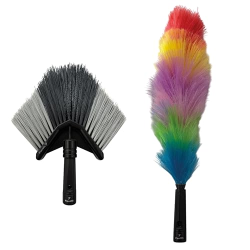 FenWi Eckbesen und Staubwedel als Zubehör zu FenWi Alu-Teleskopstangen und Teleskop-Fensterwischer-Profi-Set und Teleskopset`s