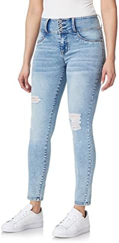 WallFlower Women's Sassy Skinny High-Rise Insta Soft Juniors Jean...