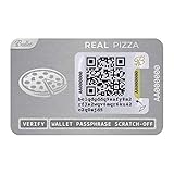 Ballet Real Pizza - Monedero de criptomonedas convencional para Bitcoin, Ethereum, XRP, Litecoin y más de 50 otras criptomonedas, El monedero de criptomonedas de almacenamiento en frío más simple