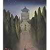 Tallenge - Salvador Dali Art - The Mausoleum of Halicarnassus - Small Poster(Paper,12x17 inches, MultiColour)