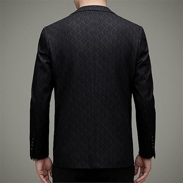 Hdhdeueh Män affärer vardaglig kostym mode enkel väst icke-strykning kostym jacka