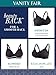 Vanity Fair Womens Full Figure Beauty Back Smoothing Bra, 4-way Stretch Fabric, Lightly Lined Cups Up To H Bra, Wirefree - Black, 40C US
