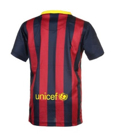 Nike Kurzärmliges Trikot FC Bacelona Home Stadium - Camiseta, Color Multicolor, Talla S