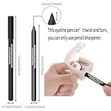 12-Color Rainbow Liquid Eyeliner Set - Long-Lasting, Waterproof & Smudge-Proof Matte Eye Liners, Perfect for Christmas & Masquerade Makeup With Pencil Sharpener - Image 6