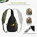Imagen de HALOVIE Mochila Táctica para Hombre Bolso de Hombro Antirrobo con Sistema MOLLE Crossbody Sling Bag para Viaje