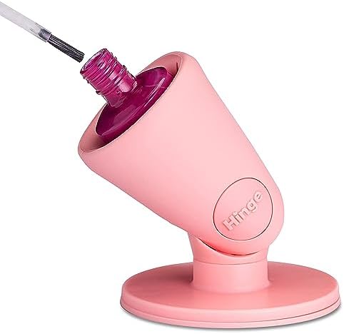 tweexy Hinge Untippable Nail Polish Bottle Holder | Anti-Spill Na...