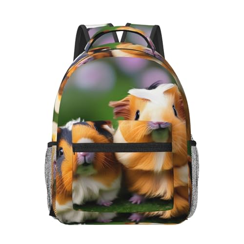 Mochila para laptop con diseño de conejillos de indias que organiza tu viaje de trabajo