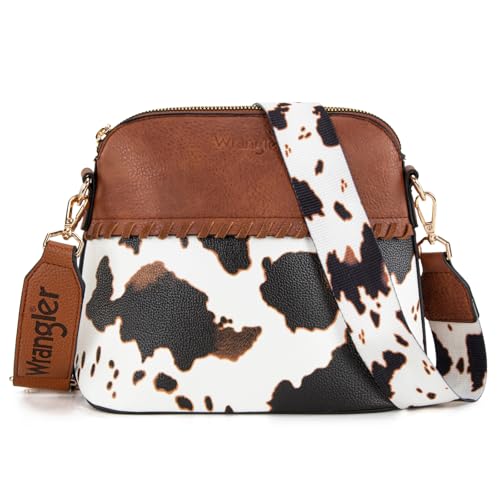 Image of Wrangler 3PCS Purses for Women Tote Bag Crossbody Handbag and Wallet Set with Guitar Strap