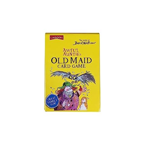 David Walliams Awful Auntie's Old Maid Card Game Cover