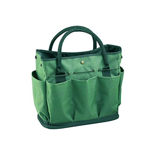 Yardwe Bolsa de ferramentas de jardim resistente para jardim com bolsos bolsa organizadora para tran