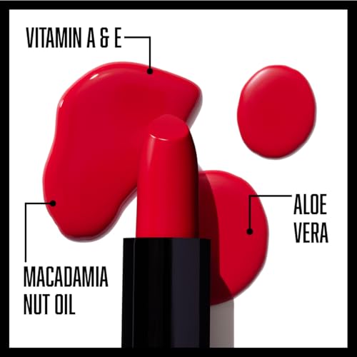 image for wet n wild Silk Finish Lipstick, Hydrating Rich Buildable Lip Color, F
