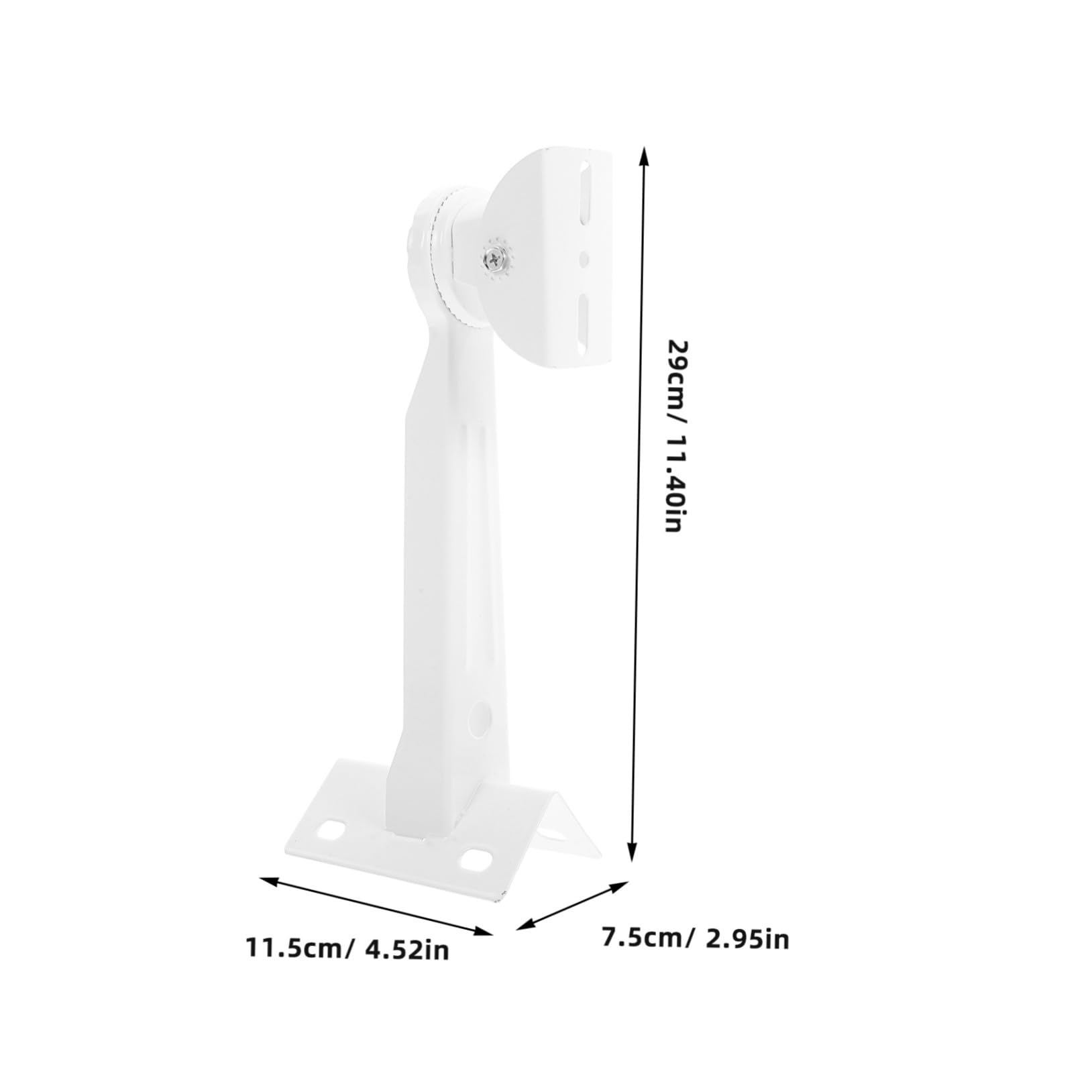2 Sätze Robuste Eckhalterung aus Stahl für Überwachungskameras Verstärktes Design für Stabile Montage Universeller Wand Deckenadapter Platzsparend für Geschäftsbereiche