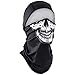 Zanheadgear? Convertible Balaclava Hood SportFlex? Series Black & White Skull