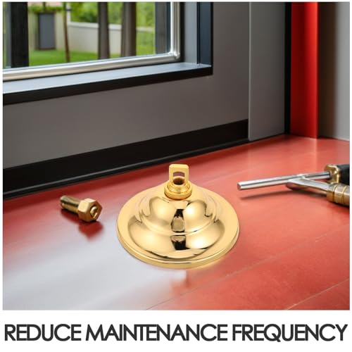 Fixation stable pour suspension luminaire metal dore Amosfun