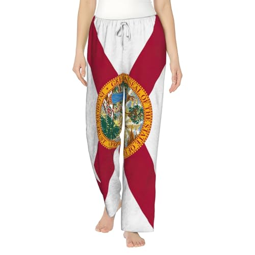 Pantalon de pyjama de Noël pour femme en flanelle Floride cocooning