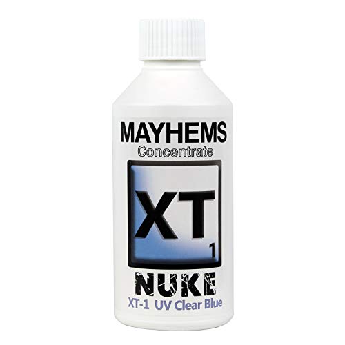 Mayhems XT-1 Nuke Coolant Concentrate, 250mL, UV Clear Blue