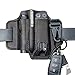 Produktbild Linoni Taktischer Multitool-Halter aus Leder, EDC, Gürtelschlaufe mit Schlüsselhalter für Taschenlampe, Werkzeuge, Outdoor, Camping
