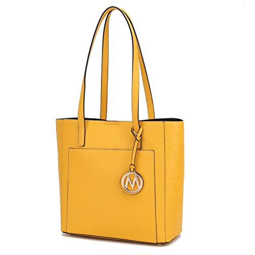 Image of MKF Collection Tote Bag for Women, vegan Leather Large Top Handle Handbag Fashion Shoulder Bag Purse By Mia K