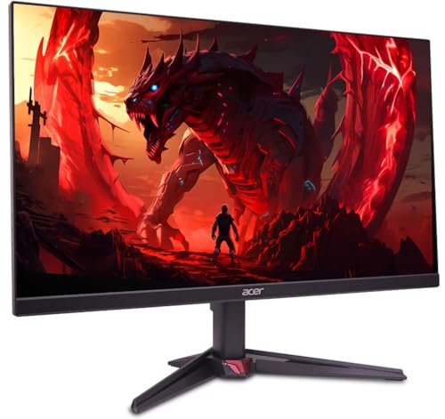 Image of Acer Nitro 27 inch FHD IPS ZeroFrame Design Gaming Monitor Up to 200Hz | AMD FreeSync Premium, DisplayHDR10, sRGB 99%, VESA Mount, Displayport, HDMI & USB Hub, Black VG270X | UM.HV0AA.101