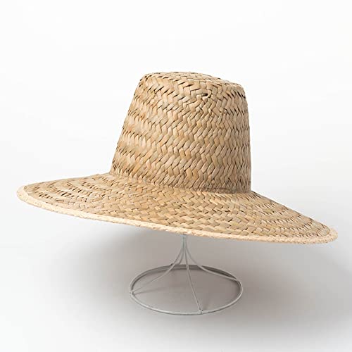 Chapeau de plage en raphia idéal pour les vacances d'été - 2