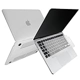 MS factory MacBook Air ケース 13インチ M4 M3 M2 用 カバー 【日本語 キーボードカバー 付き】 2025 2024 2022 マックブックエアー 13 ハードケース MacBookケース A3240 A3113 A2681 [マット加工] クリアホワイト 半透明 RMC series RMC-SETA13r22-MCL