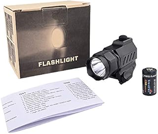 TrustFire G01 Torch 210 Lumens LED Torch for Picatinny or Glock Rails with CR2 Battery Compact Product Excellent Quality and Long Service Life