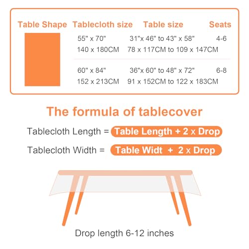 Nappe automne imperméable et résistante aux plis pour une table toujours impeccable
