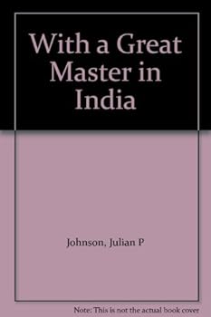 Hardcover With a Great Master in India Book