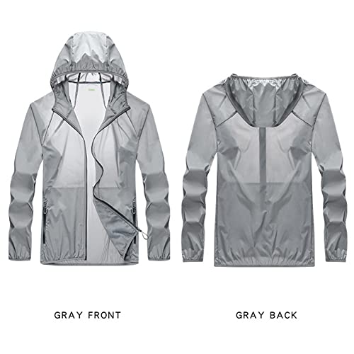 Gigicloud Jaquetas de proteção solar de verão roupas de proteção solar ultrafinas, respiráveis, de s