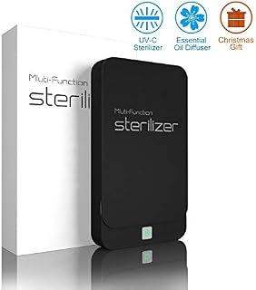 UV Cell Phone Sanitizer, Portable Smart Phone Sterilizer, Aromatherapy Function Phone Disinfector, UV