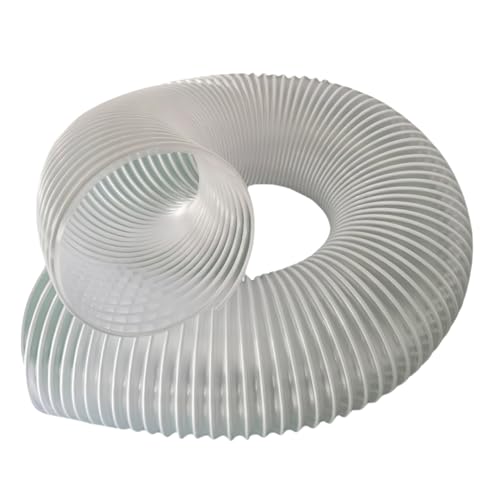 集塵機用 フレキシブルホース ステンレス ホース バンド セット 作 サイクロン 集じん機 パーツ ダクトホース 静電気帯電防止用ホース 耐熱 フレキシブルダクト 防水 (100MM,1M)