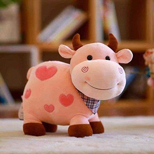 Image of Storescent Cute Cow Plush Soft Toy | Adorable Animal Stuffed Toy for Kids | Home Decor for Boys & Girls | Soft & Huggable Plush Cow 25cm