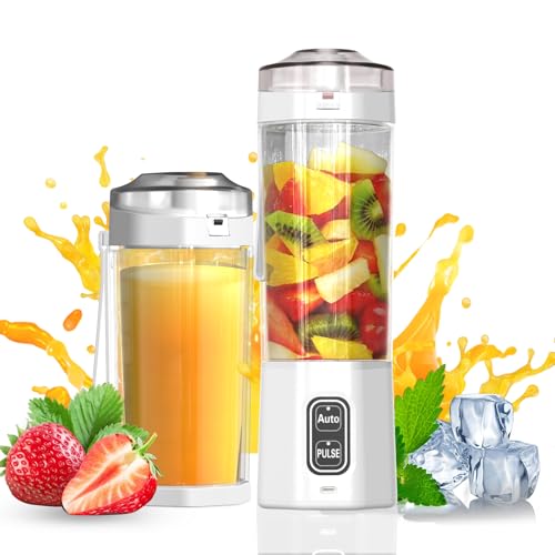 Image of Portable Blender, Personal Blenders with Pulse Mode, Smoothie & Shake Maker