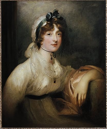Cuadro en lienzo Retrato de Lady Milner, impresión artística de alta calidad 60x90cm