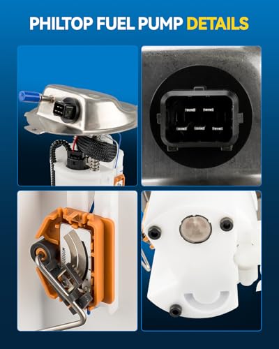 Image of PHILTOP Electric Fuel Pump Assembly FG1357, P74954M, SP8020M | Fit for 1999-2000 Ford Contour (From 05 /03 /1999), 1999-2002 Mercury Cougar (From 05 /03 /1999)
