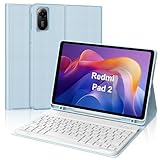 teclado para tablet 10 pulgadas bluetooth Funda Teclado Xiaomi Redmi Pad 2/Redmi Pad SE 11 Pulgada: Esta Funda con Teclado para Xiaomi Redmi Pad 2/Redmi Pad SE 11 Pulgada. Nota: La tableta y el S Pen NO están incluidos.