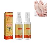 【Spray para pies de atleta】 El olor suave y duradero de los pies, el sudor y el fenómeno de descamación básicamente se eliminaron. Resuelva el problema de pelar ampollas, alivie la picazón en los pies, puede eliminar la piel cruel, agrietada, dura y muerta de los pies, reducir y suavizar los callos y prevenir la formación de piel dura.