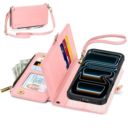 TUCCH iphone 17 Pro Ή P[X 蒠^ 2 in 1  6.3C` V_[ Xgbvt O e RFIDubLO 9J[h|Pbg t@Xi[ | ΂ߊ| X^h@\ PU Ռz (2