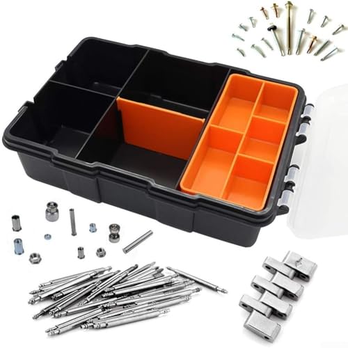babominimer Storage Box Organiser 2pcs Sturdy Screw Sorting Boxes Perfectly Designed For Home Organization And Outdoor Activities - Image 5
