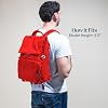 BREVITE - The Runner - Compact Camera Backpacks for Photographers - A Minimalist & Travel-friendly Photography Backpack Compatible With Both Laptop & DSLR Accessories 18L (Red)