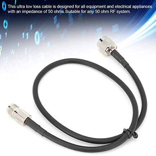 Cabo coaxial macho para fêmea TNC, cabo de extensão de antena flexível 0,5 m / 1 m para comunicações